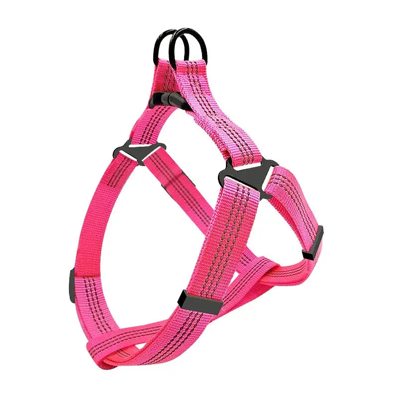 Adjustable Reflective Dog Harness & Leash