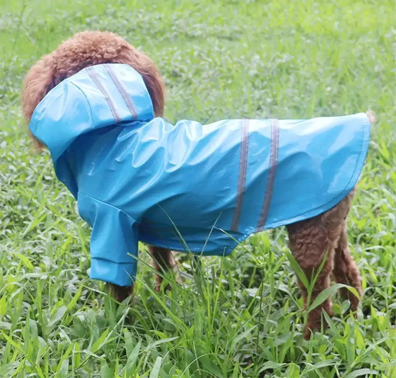 Reflective Waterproof Dog Raincoat
