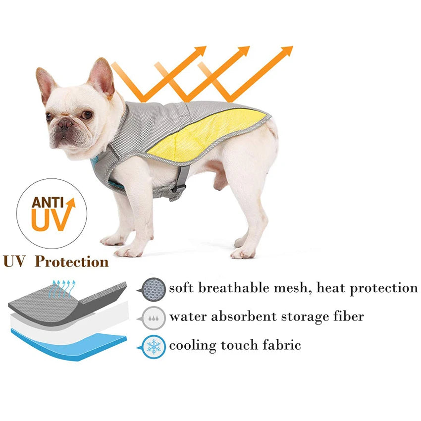 Summer Dog Cooling Vest - Tailrific Pets