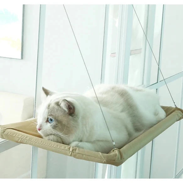 Cat Hammock Hanging Bed with Blanket - Tailrific Pets