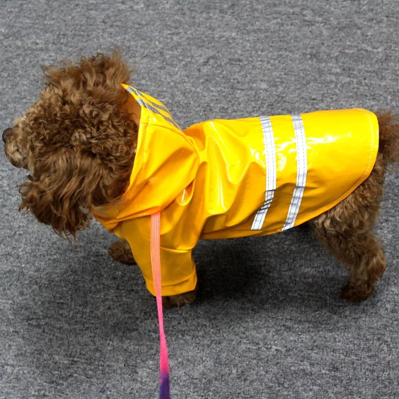 Reflective Waterproof Dog Raincoat - Tailrific Pets