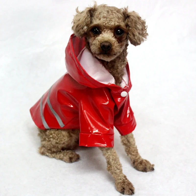 Reflective Waterproof Dog Raincoat - Tailrific Pets