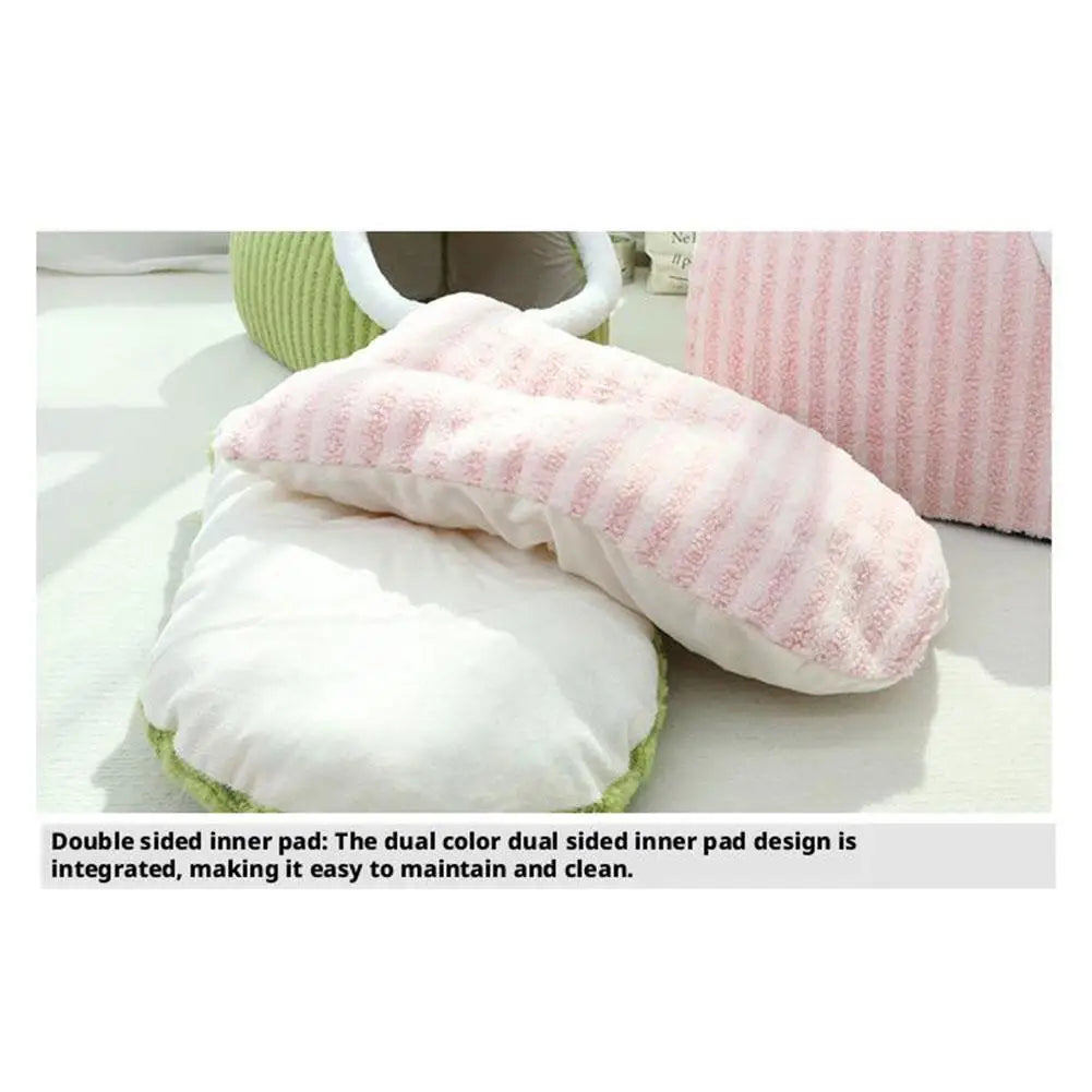 SnuggleNest: The Ultimate Cozy Hideaway Pet Bed for Comfort & Security