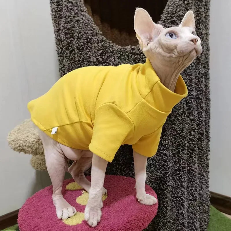 Turtleneck Warm Cat Coat