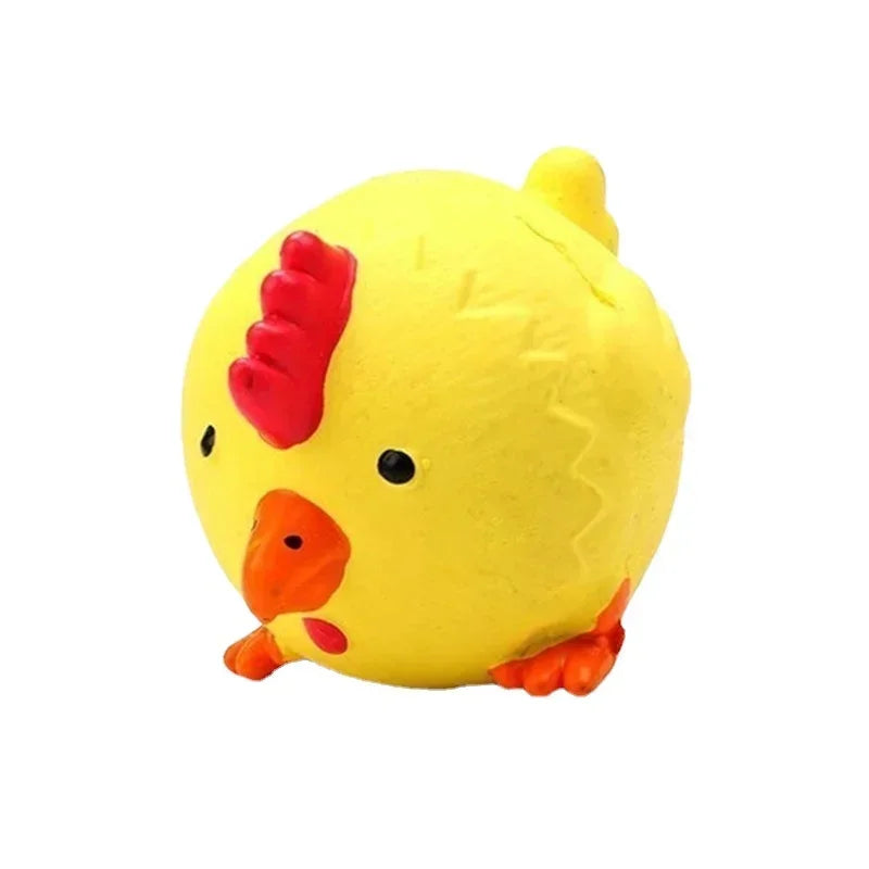 Durable Latex Squeaky Toy for Dogs