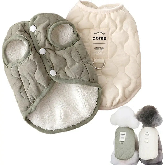 Winter Pet Vest Jacket for Small Medium Dogs & Cats