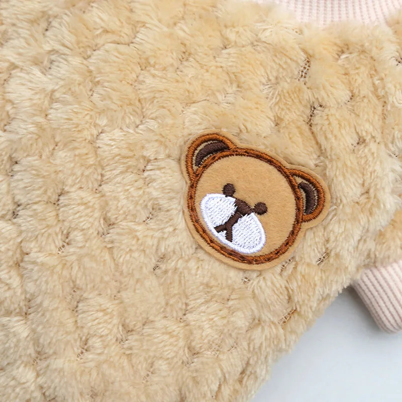 Winter Warm Pet Clothes for Small Dogs Puppy Cat Pullover Soft Fleece Chihuahua Vest French Bulldog Costume Yorkie Pug Jacket - Tailrific Pets