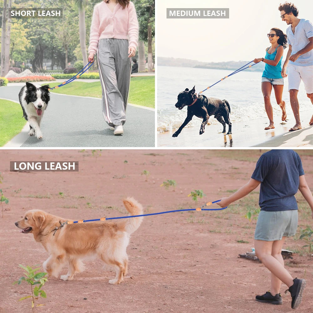 Hands-Free Double Dog Leash - Tailrific Pets