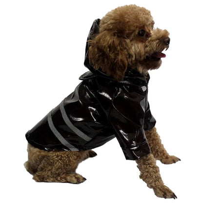 Reflective Waterproof Dog Raincoat - Tailrific Pets